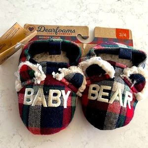 “Baby Bear” Toddler Slippers NWT